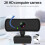 1080P HD Driver-Free USB Webcam for Live Conferencing 5