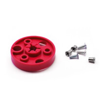 (red) 1/4 5¡Empty Tape Reel Replacement Plastic Core for Open Reel to Reel Recorders