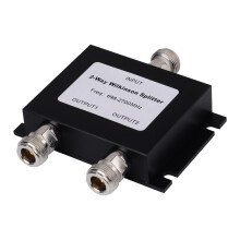 698~2700MHz Splitter 2-Way N-Female Splitter Power Divider for SIgnal Repeater