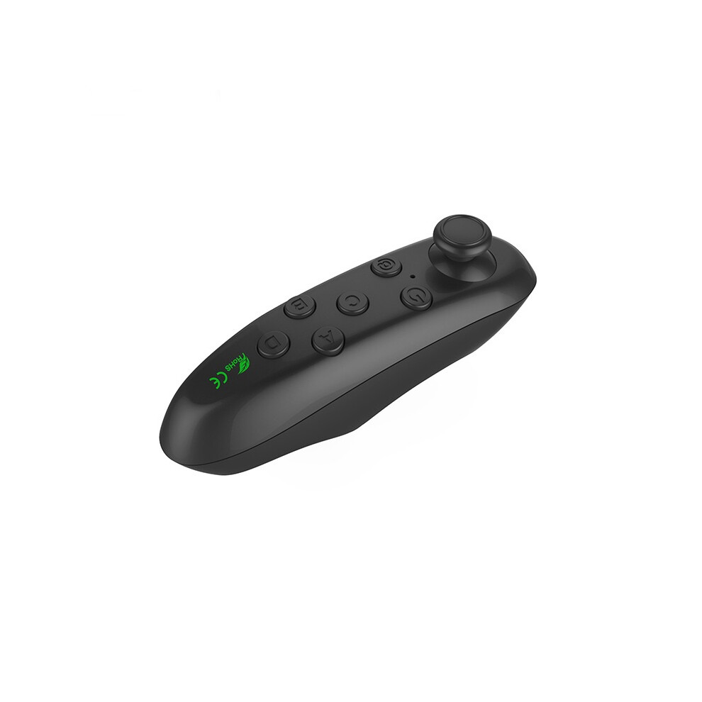 (Black) Wireless Bluetooth Gamepad and VR Remote Controller for Joystick, 3D Glasses, and Phone