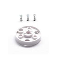 (white) 1/4 5¡Empty Tape Reel Replacement Plastic Core for Open Reel to Reel Recorders