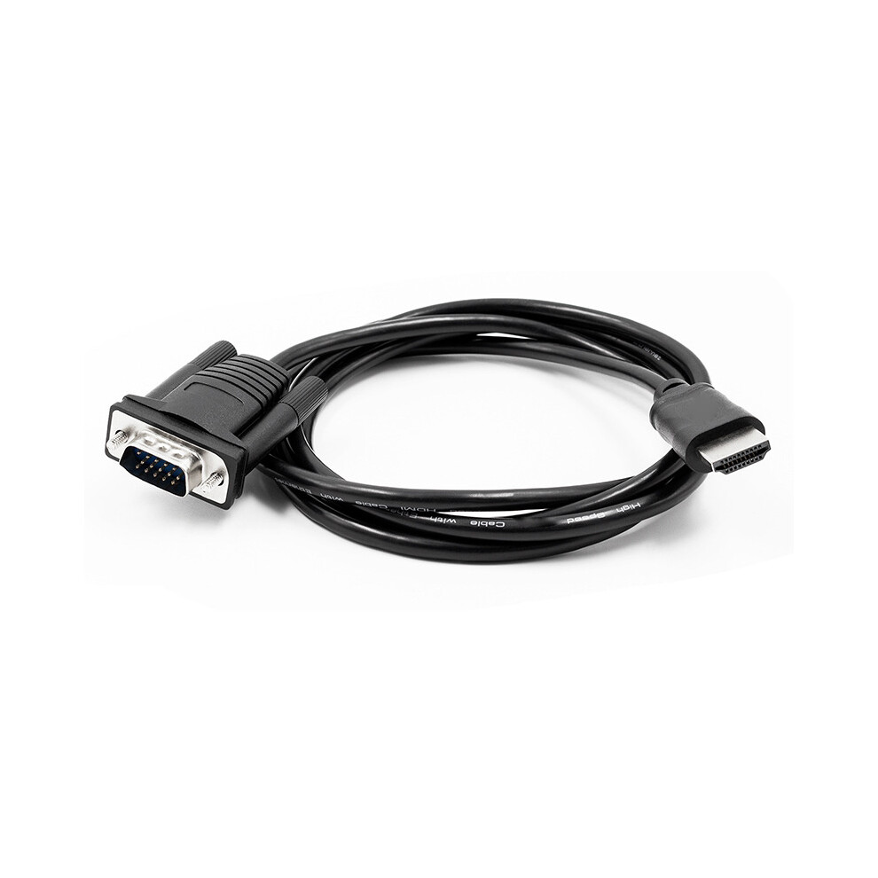 Video Converter Cable Hdmi To Vga Cable Analog Signal 1080P For Pc 320997557647
