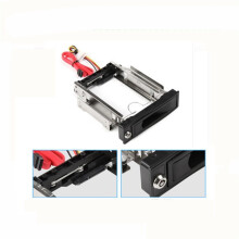 3.5" HDD To 5.25" Bay Rack Mount Hard Drive Adapter SATA Data Power Bracket Tray