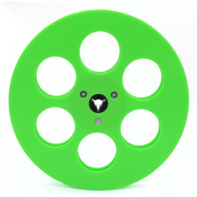 (green) 1/4 7'' 6-hole Empty Tape Reel Nab Opening Reel to Reel Recorder for TEAC/ReVox Studer/BASF/Nagra