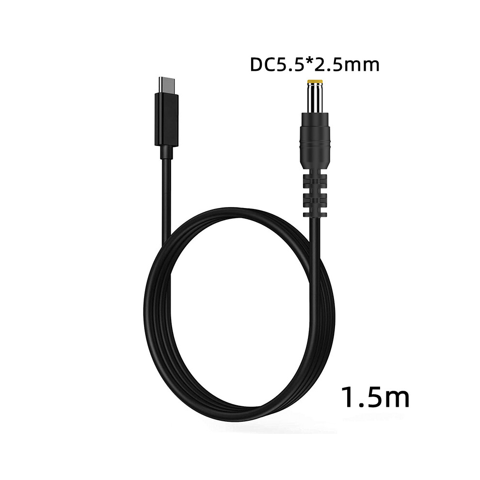 (12V Dc5525) Type-C Pd Power To 12V Dc5521 5525 Multi-Purpose Charging Conversion Cable 123643917839