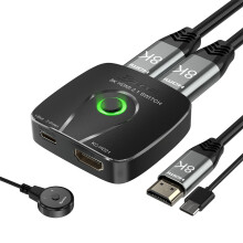 HDMI-Compatible 2 in 1 out 8K HD Switcher for Xbox - Unidirectional Transmission