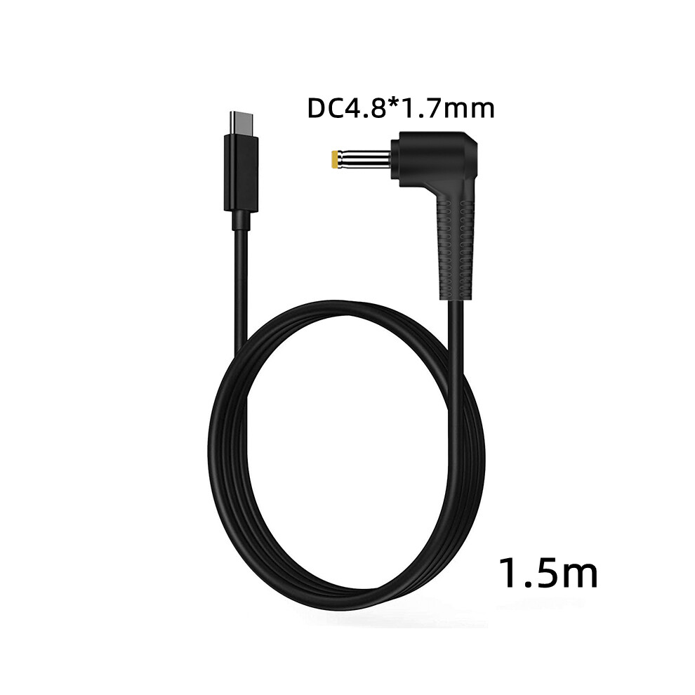 (12V Dc4817) Type C Pd To 12V 5.5X2.1mm Power Supply Cable For Router Laptop Cctv Camera 320997566816