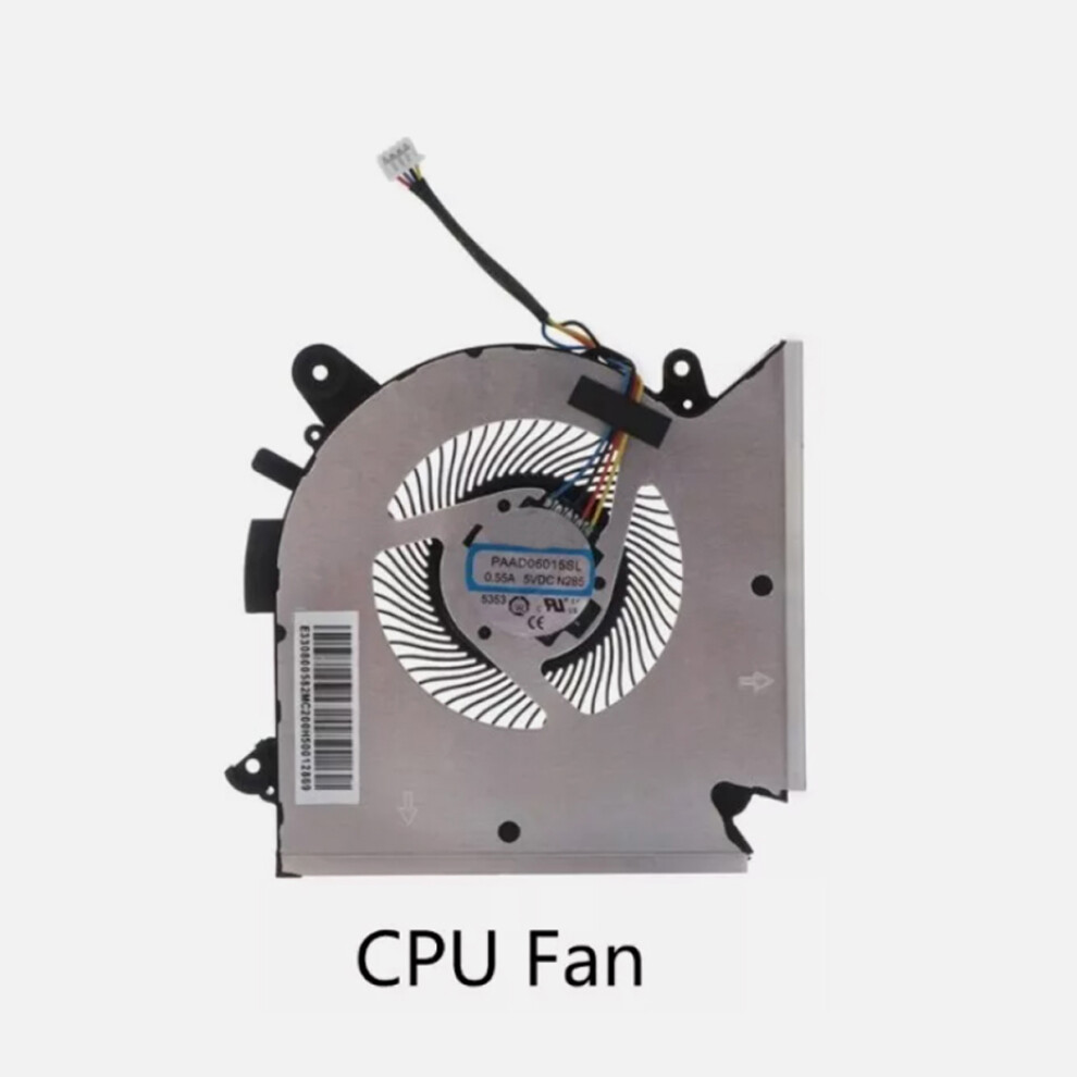 (Cpu) Laptop Cpu/Gpu Cooling Fan For Msi Gf63 Gf65 Ms-16R1 Ms-16R2 Pabd08008sh N413 320997572954