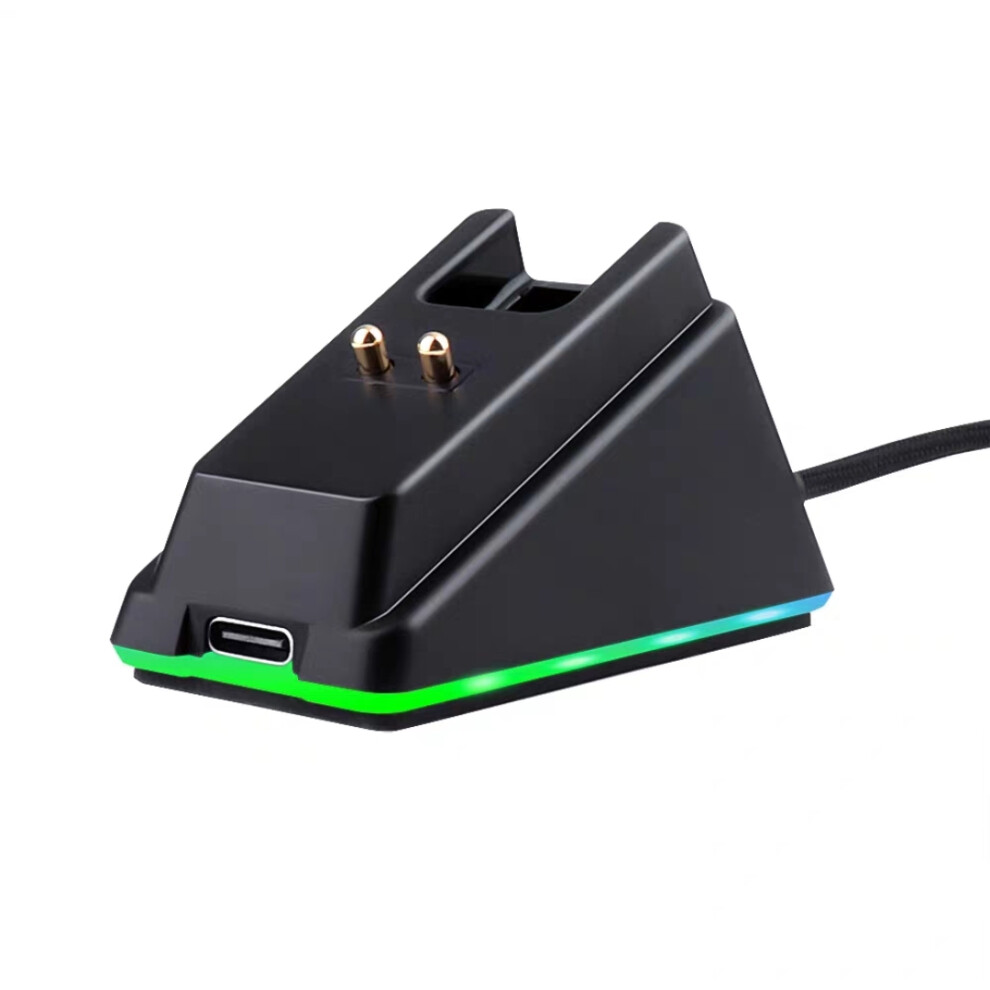 ( Rgb Version) Charge Dock For Razer Basilisk Ultimate/Viper Ultimate/Naga Pro Wireless Mouse Black 320997567769