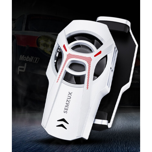 Mobile Phone Cooler Cooler Semiconductor Cooling for Apple Android Phones White