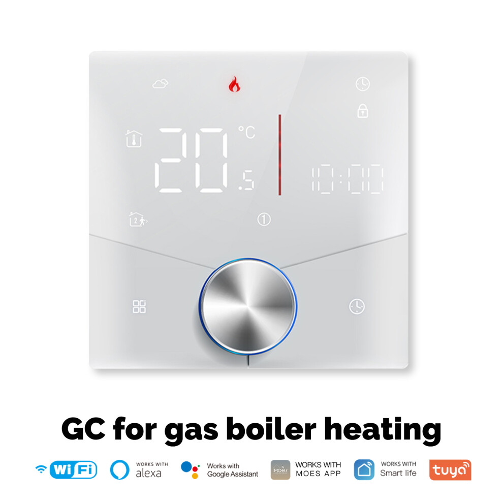 (White Boiler Heating) Wifi Tuya Thermostat Wireless Room Temperature Of Water/Electric Floor Heating 320997567271