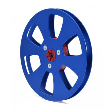 (Blue) 1/4 5-Inch Empty Tape Reel Aluminum Alloy Nab Universal Opening Reel to Reel Recorder For NAGRA/Studer ReVox/TEAC/BASF