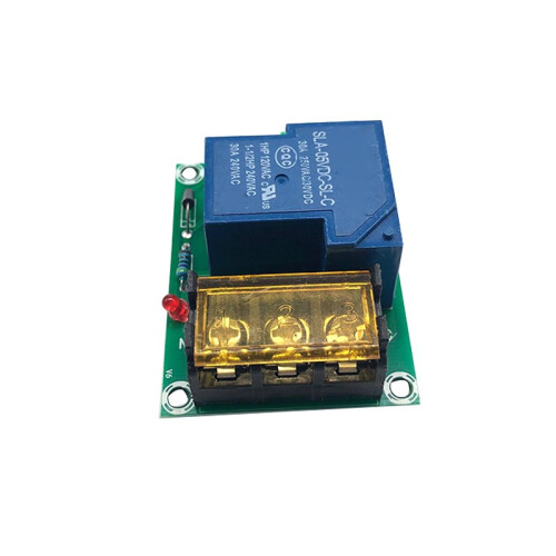 5V 30A Relay Module with Optocoupler Isolation - High & Low Level Trigger, Single Power Supply 1