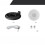 For Pokemon GO Plus Magnetic Charging Dock RGB Light Case Charging Accessory 4