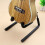 Universal Foldable Guitar Stand Lightweight Floor Standing Retractable Shelf 9