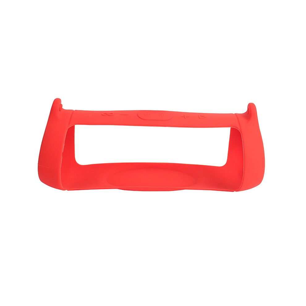 (Red) Suitable For Jbl Charge5 Bluetooth Audio Silicone Case Shockwave 5 Generation Speaker Portable Soft Silicone Case Red 320997555612