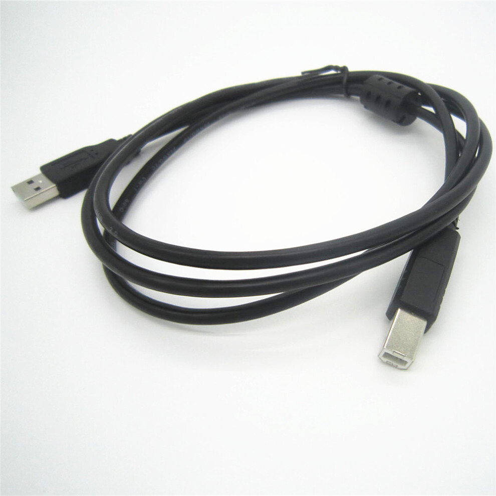 2PCS Printer Cable 6ft Usb 2.0 A Male To B Male Cord For Hp Epson Canon Dell