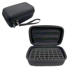44 Slots USB Flash Drive Case Thumb Drive Memory SD Card Holder Organizer Black