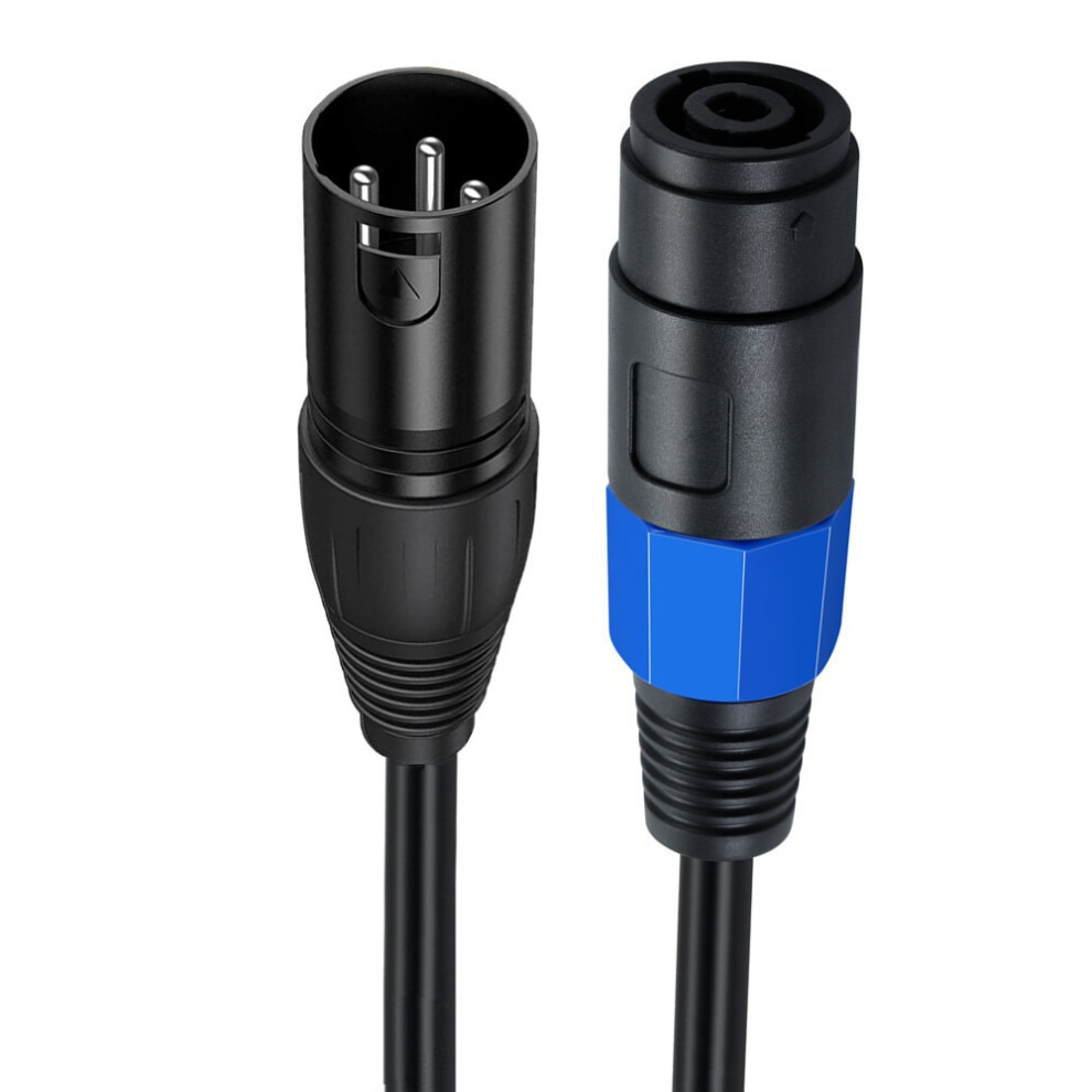 (Speakon Female To Xlr Male, 0.5M) Speakon Female To Xlr Cable Audio Jack Speak-On Male To Xlr Female & Male 320997580249