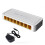 (White US) 1PCS 8 Port 10/100Mbps Unmanaged Ethernet Network Switch Network Hub 1