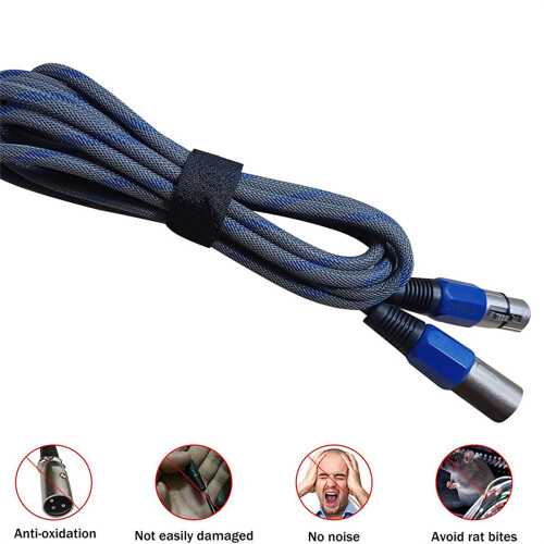 10FT XLR Microphone Cable(Male to Female) 1