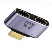 60Hz HDMI-Compatible Splitter Adapter 1 In 2 Out 1 Male To 2 Female For HDTV PC