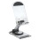 (Black) Foldable Adjustable Desktop Cell Phone Holder - Desk Accessory 1