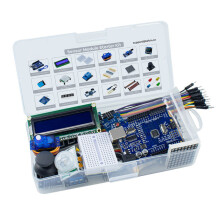 Arduino R3 Enhanced Board with LCD1602 & OLED 0.96" - Beginner Learning Kit