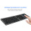 Foldable Bluetooth-compatible Keyboard with Touchpad Wireless Folding Keyboard 1