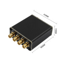 Active RF Isolated Distributor 100kHz to 150MHz Radio Antenna SDR Clock Source GPSDO