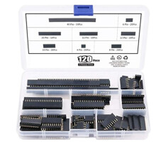 120PCS 2.54mm High Precision Single Row Female Plug Socket Connector