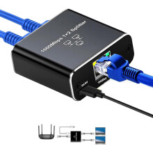(One in two) Gigabit 1000Mbps RJ45 Splitter Ethernet cable 1 in 2/3/4 out Network Splitter PC
