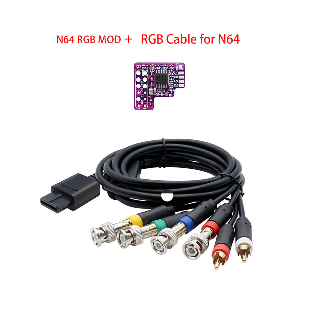 Rgb Module Chip Ntsc To Rgb Output Module Rgb Mod Kit For N64 Ntsc Game Console 320997560401
