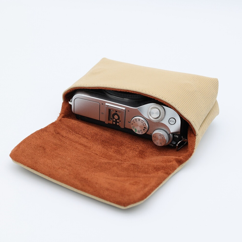 (Khaki) Camera Storage Bag Portable Camera Bag Case Storage For Sony Zv1 Zve10 Lx10 320997576266