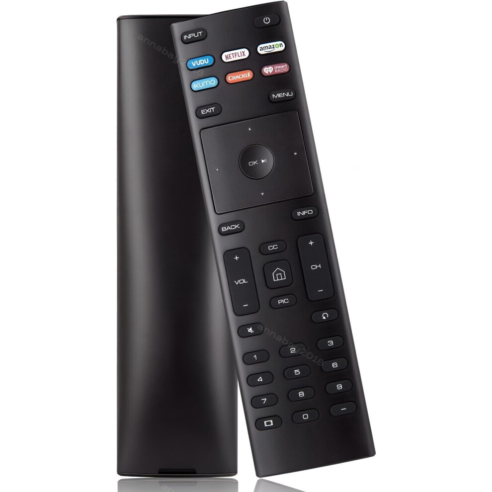 Xrt136 For Vizio Smart Tv Remote Control With For Vudu Amazon Iheart Netflix Keys 320997577669