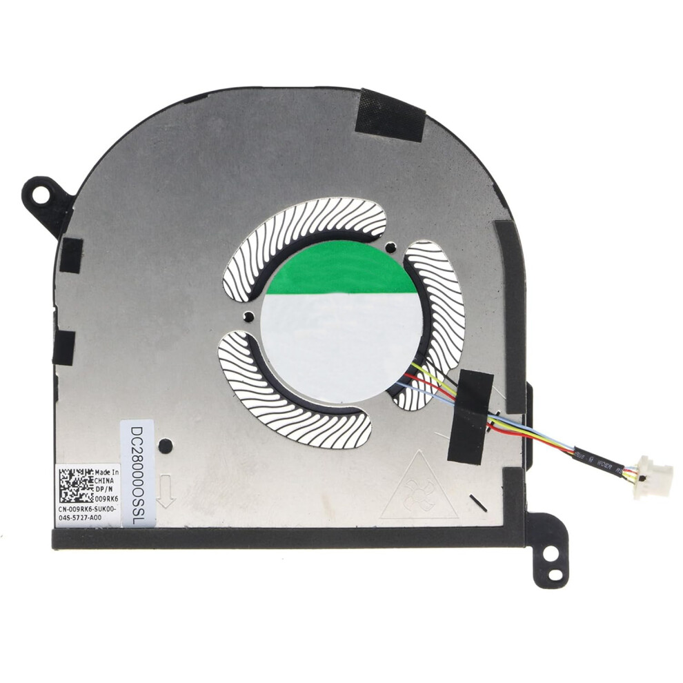 (Cpu) Cpu Gpu Cooling Fan For Dell Xps 15 9500 9510 Dell Precision 5550 009Rk6 320997570905