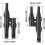 Solar Panel T Type Branch Connectors MMF+FFM Cable Adapter Compatible with MC4 1