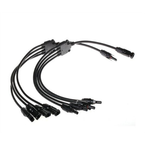 Y Branch Solar Panel Cable Connector 4Y Waterproof IP65 Solar Adapter Cable MC4