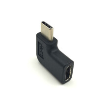 USB TYPE C 3.1 Male to Female Extension Header Adapter 90 Degree Right Angle