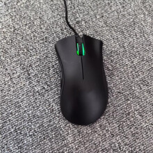 (Chroma 10000DPI Mouse) For Razer DeathAdder Gaming Mouse Wired Gaming Mouse RGB Lighting 2 Keys