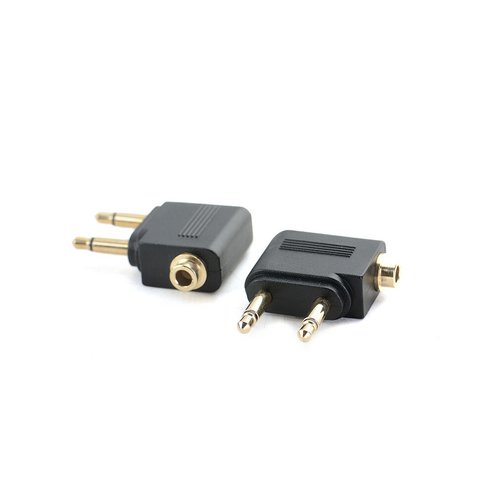 5Pcs 3.5Mm Airplane Headset Adapter Mono Airplane Headphone Jack Audio Adapter 320997571919