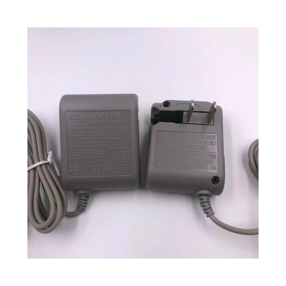 New Ac Adapter Home Wall Charger Cable For Nintendo Ds Lite Ndsl Gray 320997572190