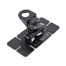 Car Radio Antenna Clip Mount Bracket Adhesive Type Walkie Talkie Antenna Fixed Clip Base Two-Axis Adjustable