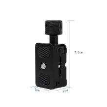 K30 Clamp And 1/4 Mount QR Quick-Release Plate 30mm For Benro Arca Swiss Tripod