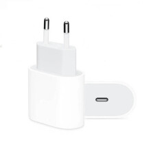 (EU Charger Head) PD20W Charger PD Fast Charging Cable Compatible for Apple Charger Fast Charging