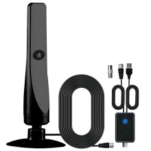 (2PCS) 4K Reflective Antenna Broadcast Signal TV Antenna Suction Cup TV Antenna