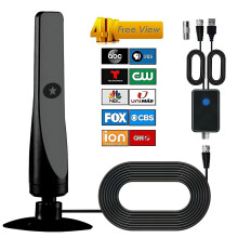 (1PCS) 4K Reflective Antenna Broadcast Signal TV Antenna Suction Cup TV Antenna