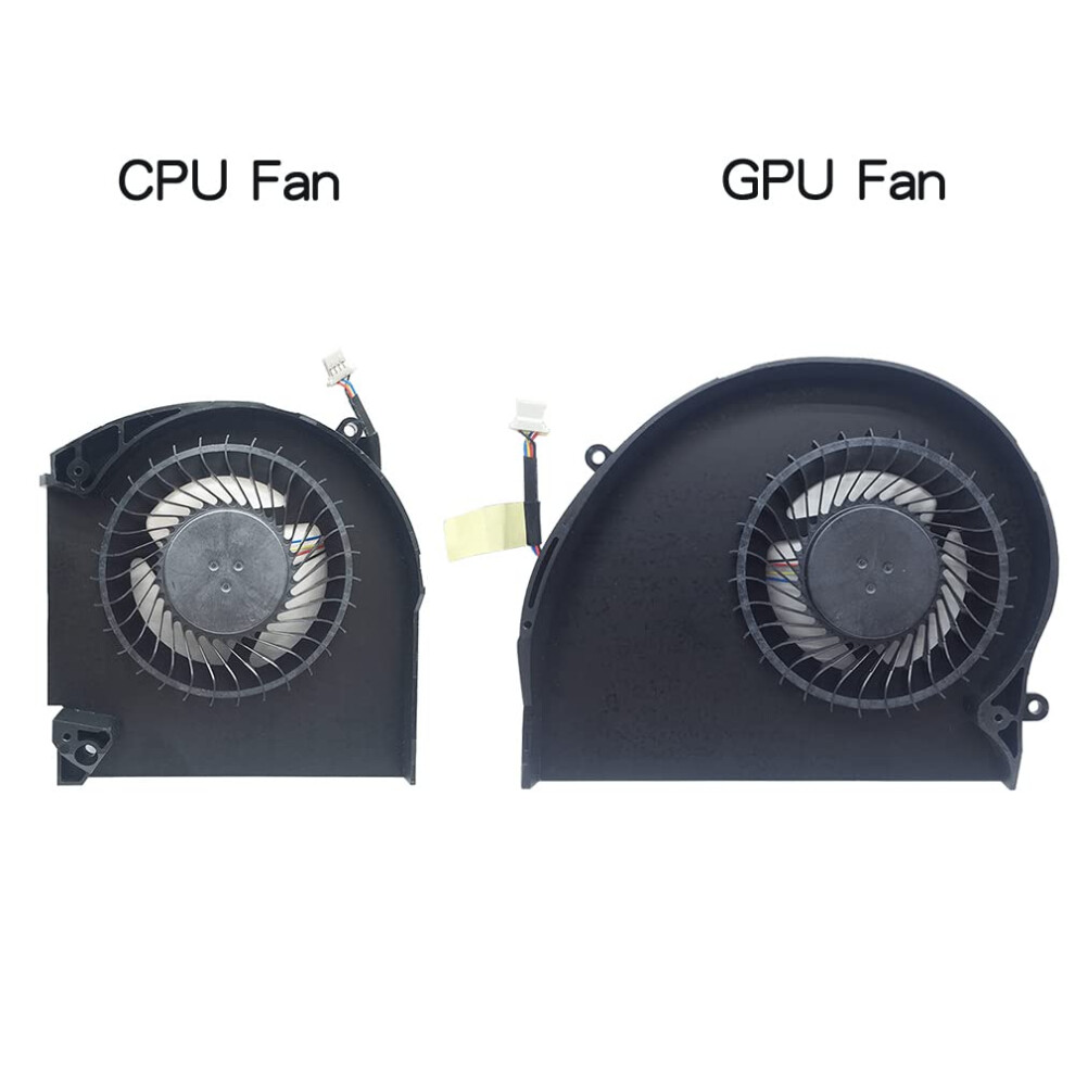 (Cpu+Gpu) Replacement Cpu/Gpu Cooling Fans For Dell Alienware 17 R4 R5 P31e P31e001 Laptop 320997583745