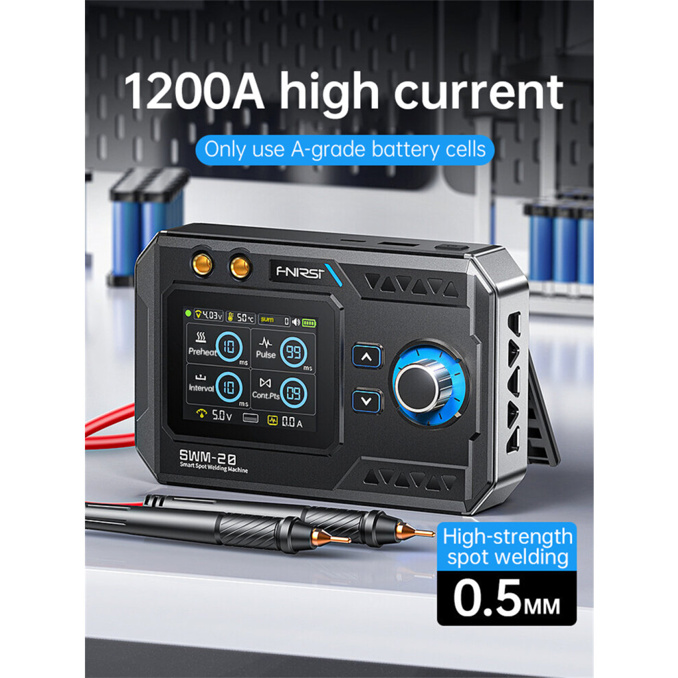 Fnirsi Swm-20 Portable Battery Spot Welder Diy Multifunctional Welding Machine 18650 Battery Pack Welding Tool 320997554769