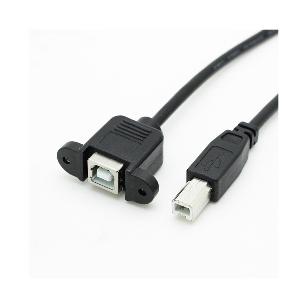 (0.5M) Usb 2.0 Type A Male To Female Extension Cable - M/F Data Printer Adapter Black 123643929184
